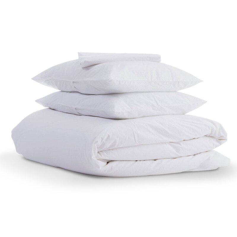 Arsuite Organic Cotton Duvet Cover Set Wayfair