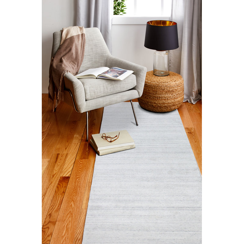 Union Rustic Anvi HandKnotted Wool Gray Area Rug & Reviews Wayfair