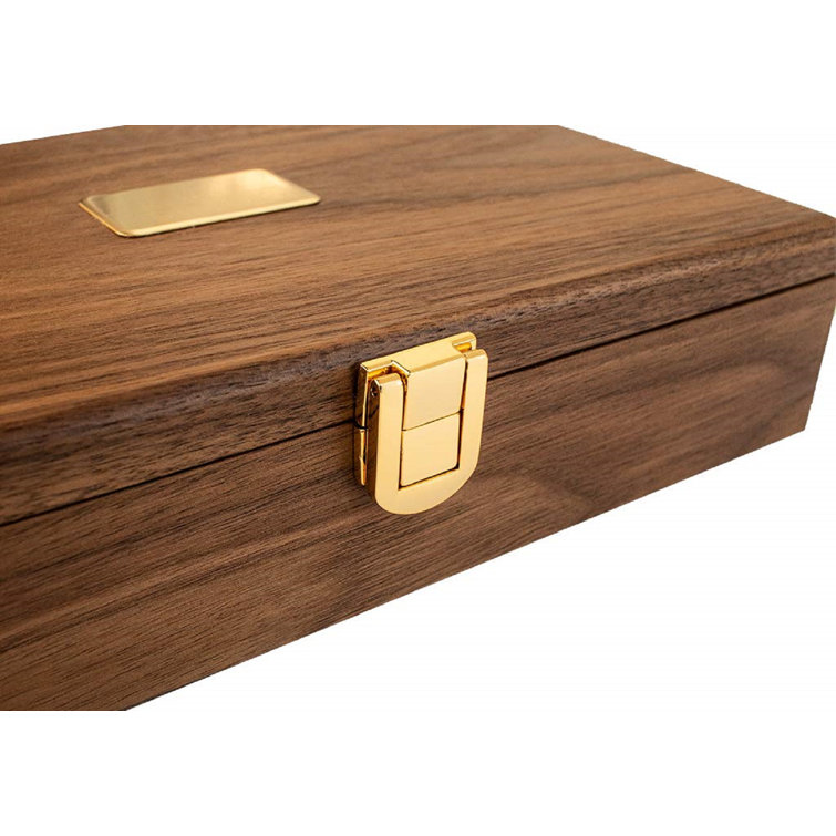 Professional Double Nine domino in cigar shaped wood box Professional Double Nine domino in cigar shaped wood box