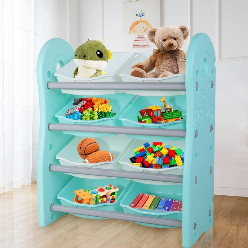 kids organizer shelf