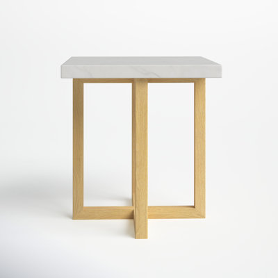 phang marble end table