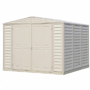 DuraMate 8 ft. W x 8 ft. D Plastic Storage Shed