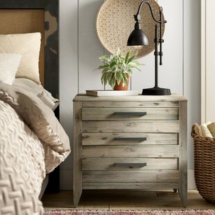 Light Gray Nightstand Wayfair