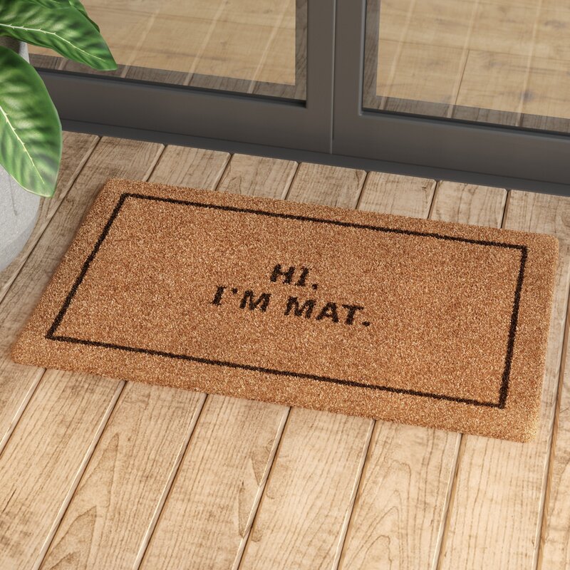 A Witty Doormat