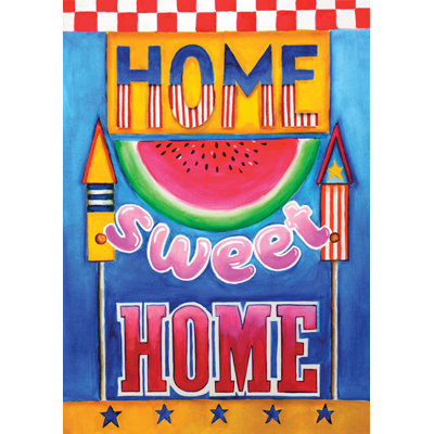 Sweet Home 2-Sided Garden Flag Toland Home Garden