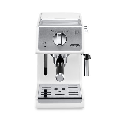 DeLonghi ECP3220R 15 Bar Espresso Machine with with Advanced Cappuccino System DeLonghi Color White