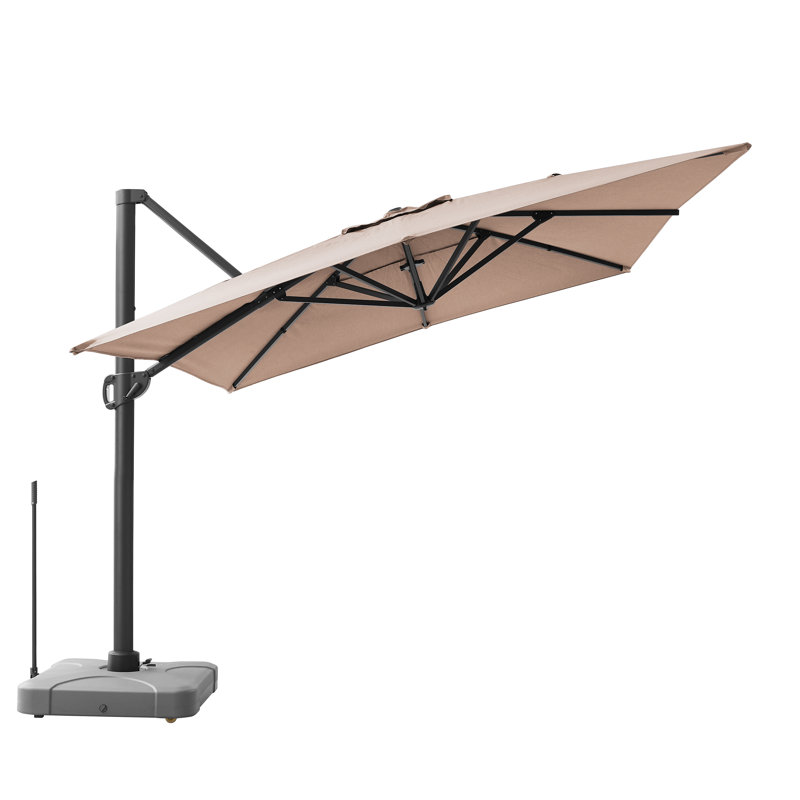 Freeport Park Bridgnorth 10 X 13 Rectangular Cantilever Sunbrella Umbrella Reviews Wayfair Ca