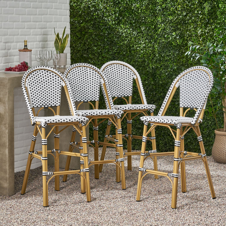 Longshore Tides 29.5" Patio Bar Stool & Reviews Wayfair