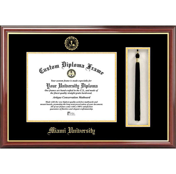 University of Houston Diploma Frame /& Lithograph Print