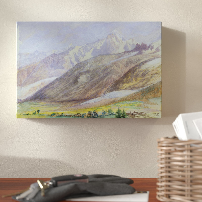 Millwood Pines Mountain Scene June 23rd Acrylic Painting Print