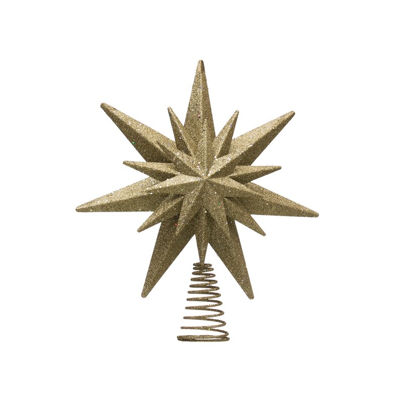 The Holiday Aisle® Metal Star Tree Topper | Wayfair