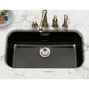 Black Porcelain Kitchen Sink Wayfair Quickview