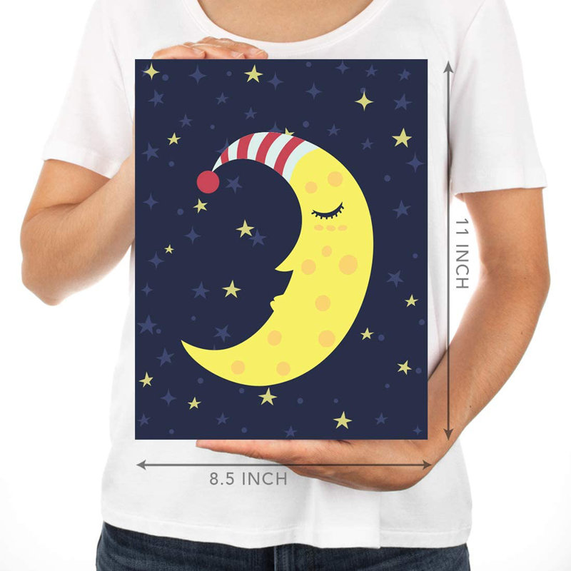 Harriet Bee Delphi Good Night Sweet Dreams Galaxy Pajama Animals