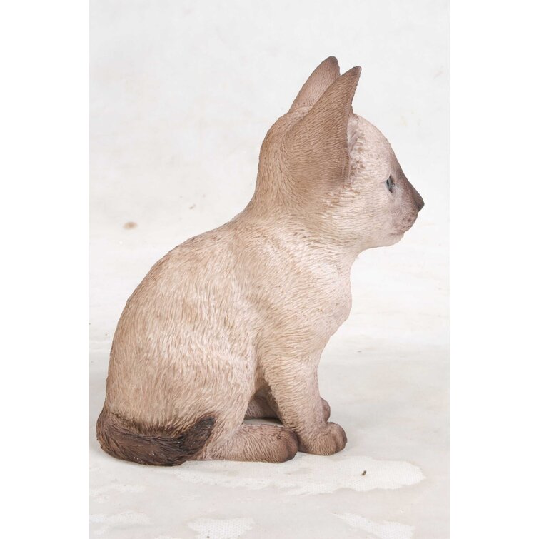 Hi-Line Gift Siamese Kitten Statue