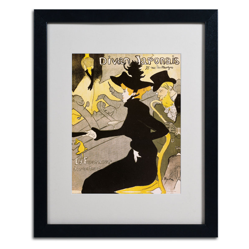 Divan Japonais by Toulouse Lautrec Giclee Canvas Print or Fine Art Poster NEW