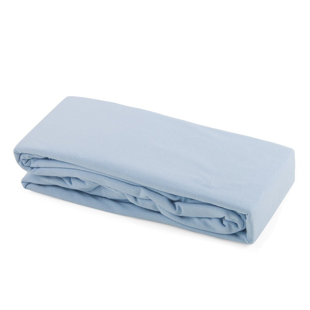 Aarav Kid Cotbed Toddler Bed Fitted Cot Sheet blue