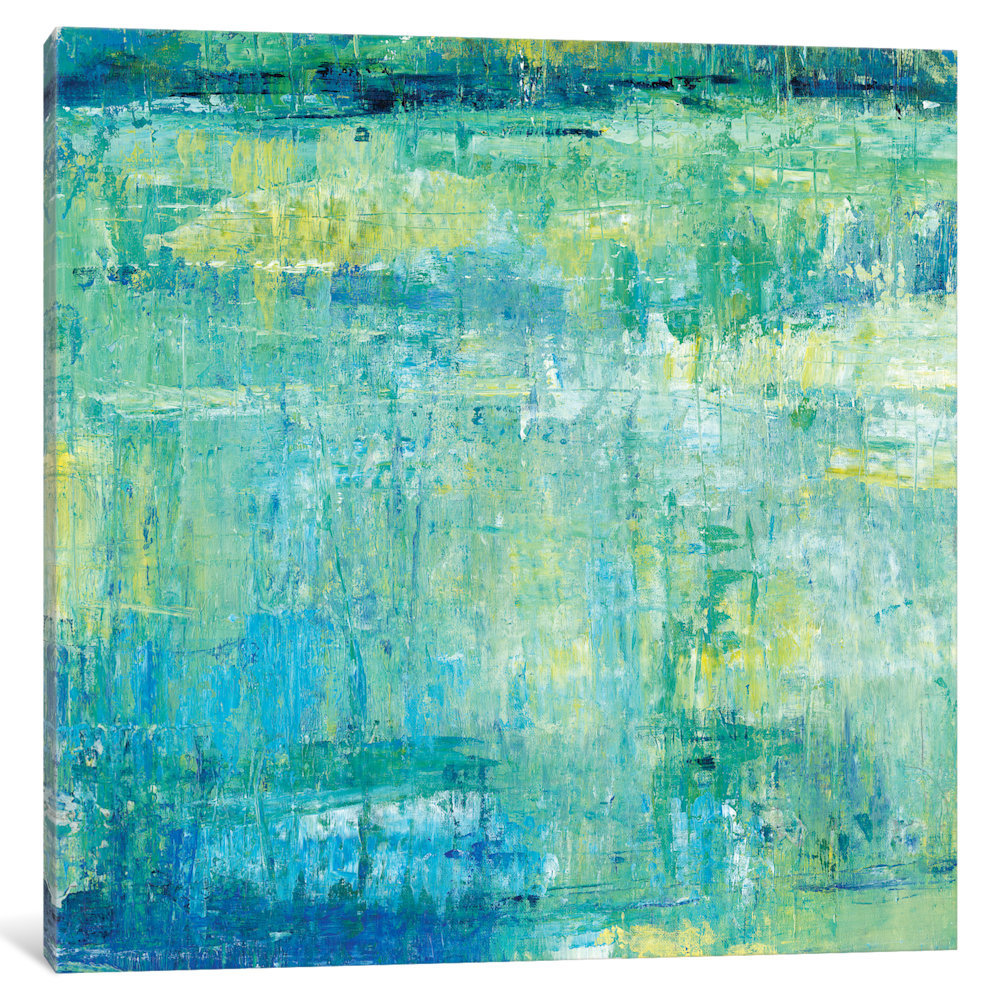 East Urban Home Water Reflection I Painting Print On Wrapped Canvas Wayfair East Urban Home Water Reflection I Painting Print On Wrapped Canvas Wayfair