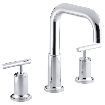 Kohler Purist For Two Deck Mount Bath Faucet Trim For High Flow