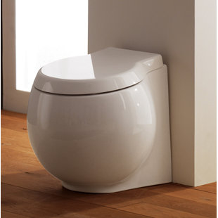 Go to store & view more images Scarabeo by Nameeks Planet 1.2 GPF Round Toilet Bowl