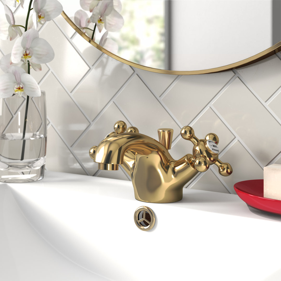 Bristan Waschtischarmatur Regency mit Ablaufgarnitur