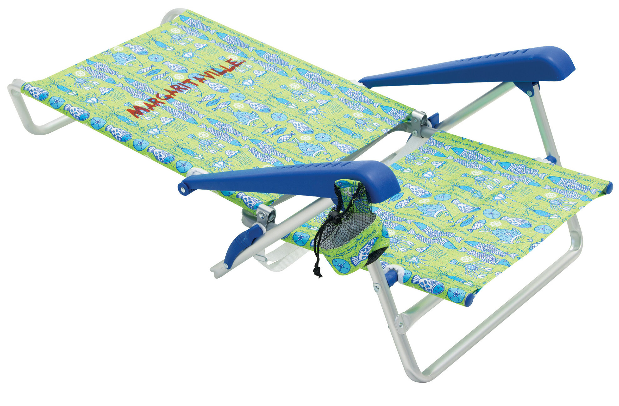 Rio Brands Margaritaville Classic 5 Position Lay Flat Reclining