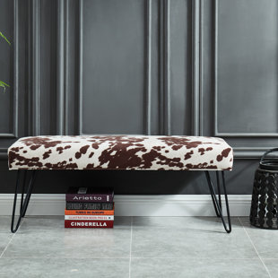 Go to store & view more images Union Rustic Maelys Upholstered Bench