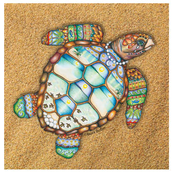 Bayou Breeze Sea Turtle Coaster Wayfair