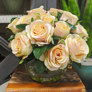 Farmhouse Rustic Faux Flowers Birch Lane