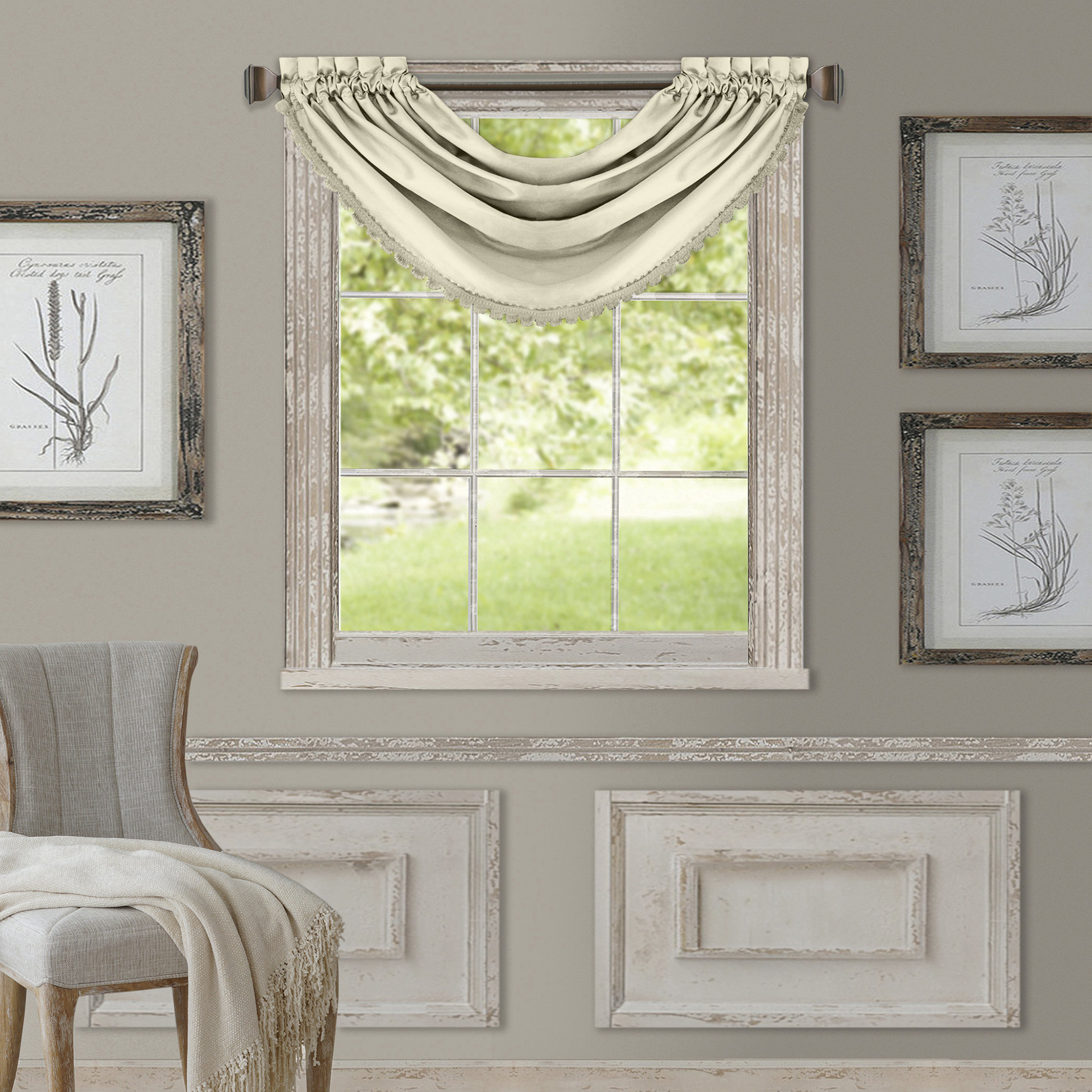Ardmore Waterfall 36 Long Curtain Valance Reviews Joss Main