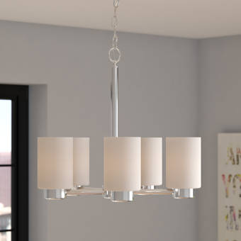 Millwood Pines Arwen Mule Deer 4 Light Shaded Classic Traditional Chandelier Wayfair
