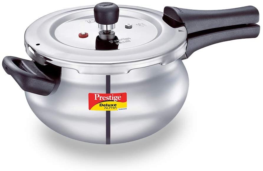 prestige stainless steel pressure cooker 4 litre