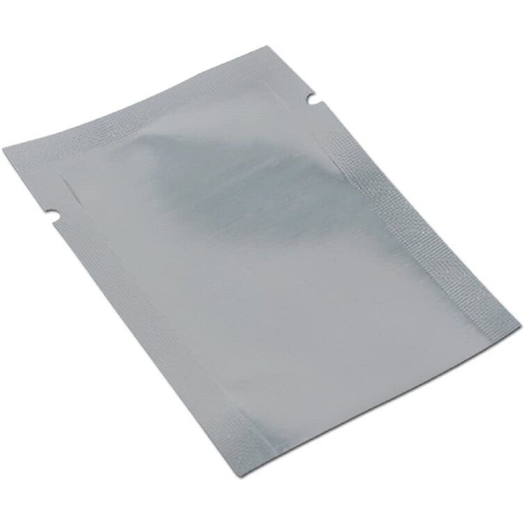 7 Colors Heat Seal Open Top Aluminum Foil Bags Mylar Vacuum Storage Pouches 