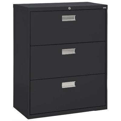 Sandusky 3 Drawer Lateral Filing Cabinet Size 4087 H X 42 W X 1925