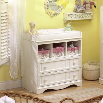 South Shore Savannah Changing Table Color Pure White