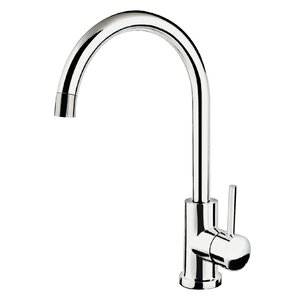 Single Handle Single Hole Gooseneck Kitchen Faucet