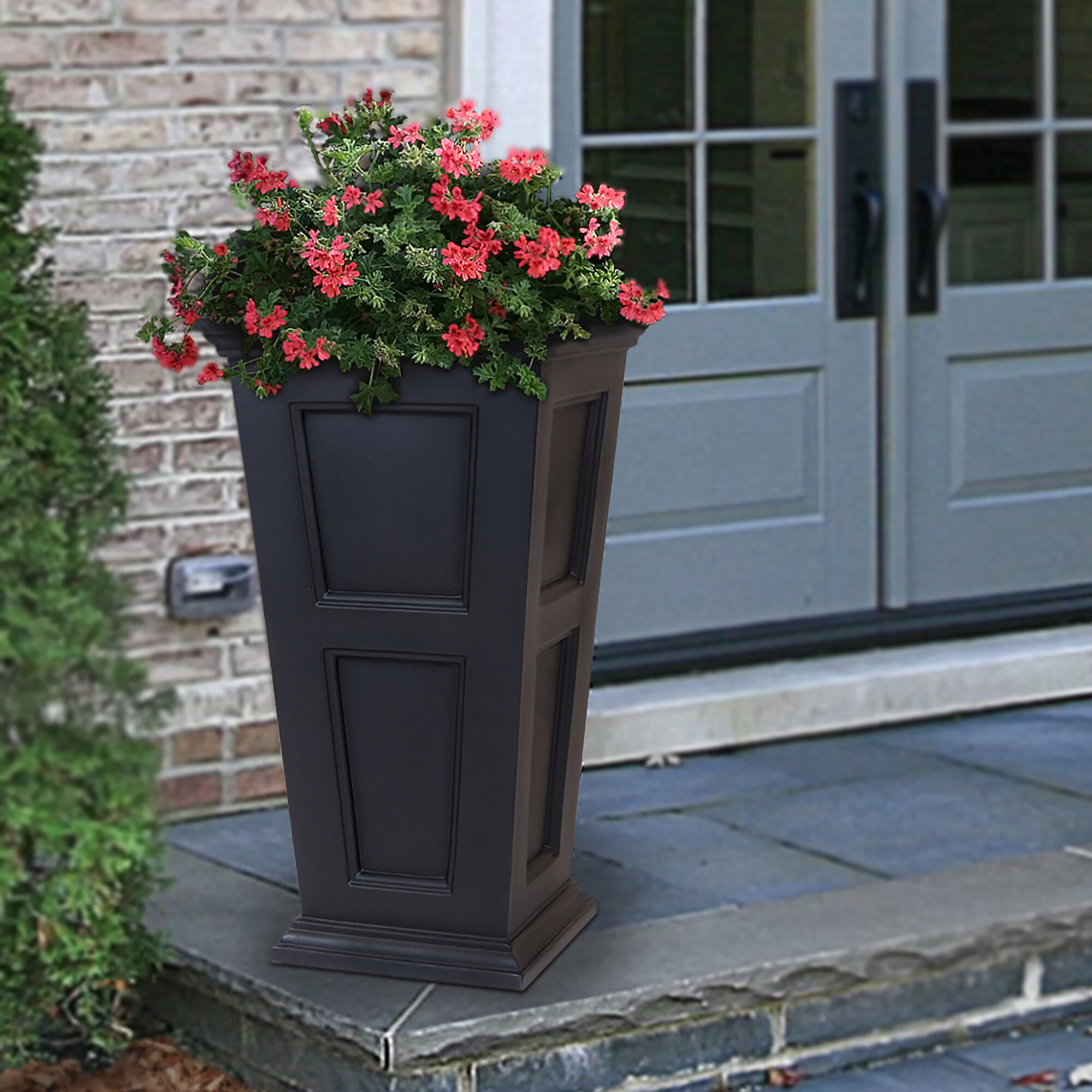 Winston Porter Anastasiya Polyethylene Pot Planter & Reviews | Wayfair