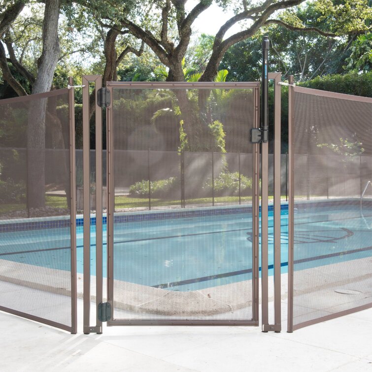 2- WamBam Sturbridge Vinyl Yard and Pool Gate with Hardware 48 High by 48 Wide Pack