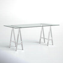 mitzi glass desk