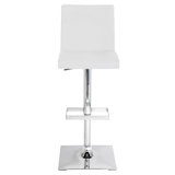 Captain Adjustable Height Swivel Bar Stool by LumiSource