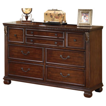 Gracie Oaks Bronstein 7 Drawer Double Dresser Wayfair