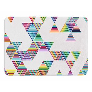 Rainbow Rain by Fimbis Bath Mat