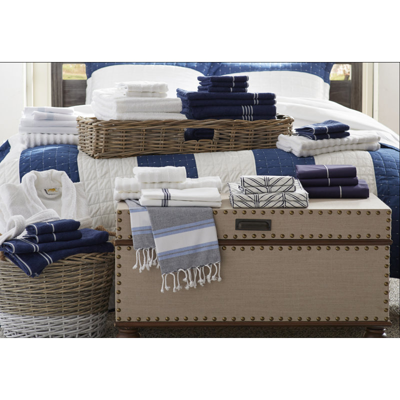 The Twillery Co Robe De Chambre Avec Poches En Ratine 100 Coton