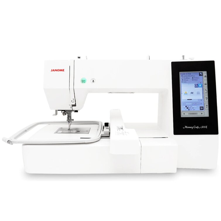 Janome Memory Craft 500e Embroidery Machine | Wayfair