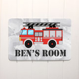 Fire Truck Decor Kids