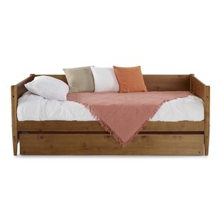 White Wooden Stacking Bed 3in1 Guest Bed; 2 Layer Space Saving Bed Frame 