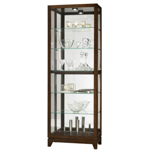 Go to store & view more images Breakwater Bay Hubbard Lighted Curio Cabinet