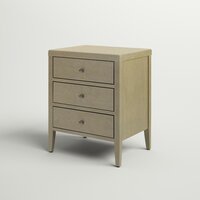 Andover Mills Rushville 23-inch Tall 3-Drawer Nightstand