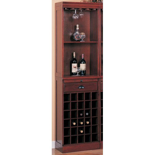 Wildon Home Bar Unit With Wine Storage Reviews Wayfair Bar Unit With Wine Storage