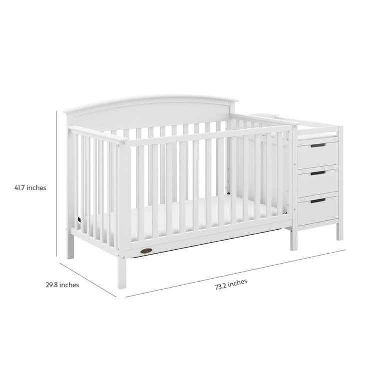 graco crib size