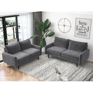 Velvet Living Room Sets & Sofas You'll Love in 2021 | Wayfair